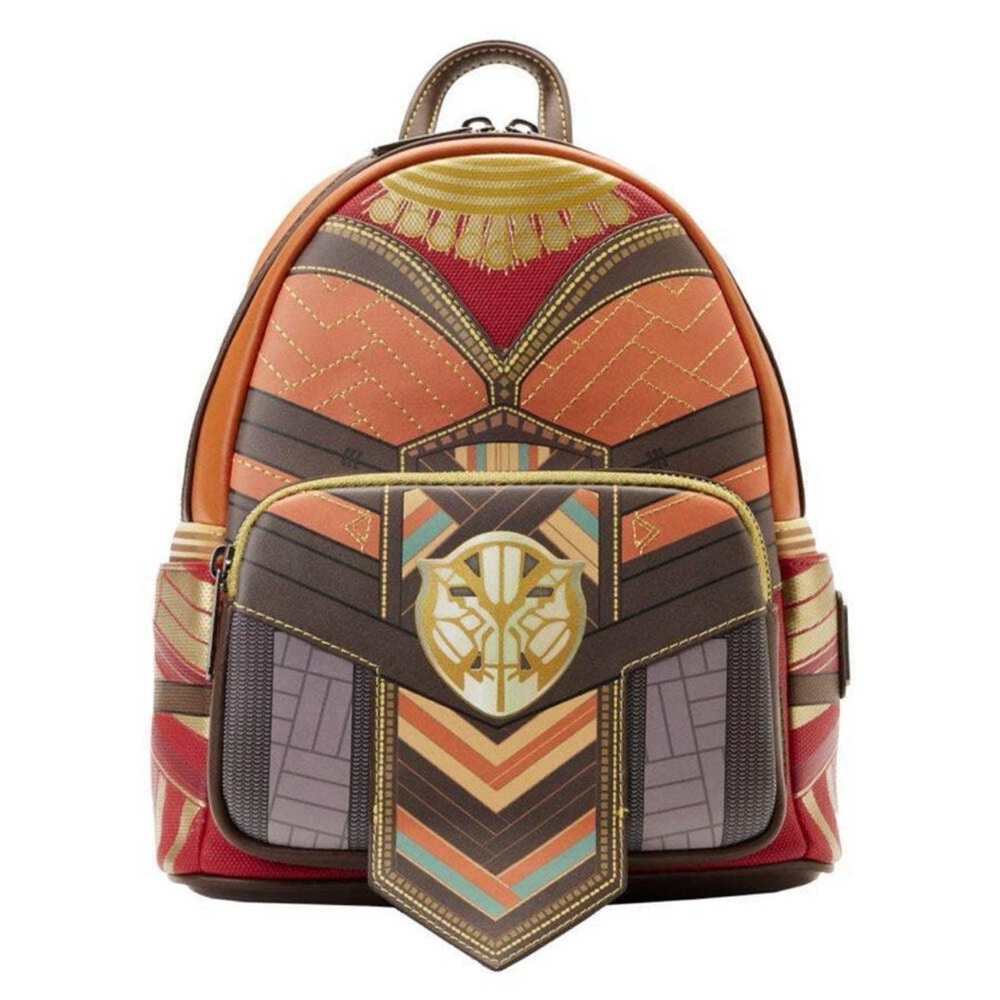 Rare Black Panther 2 Wakanda Forever Okoye Costume Vegan‎ Leather Mini Backpack